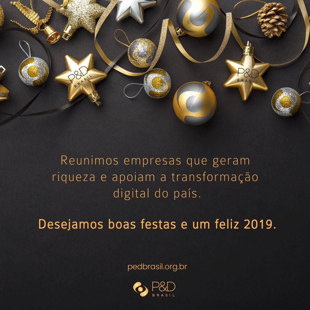 P&D Brasil deseja Boas Festas e Feliz 2019