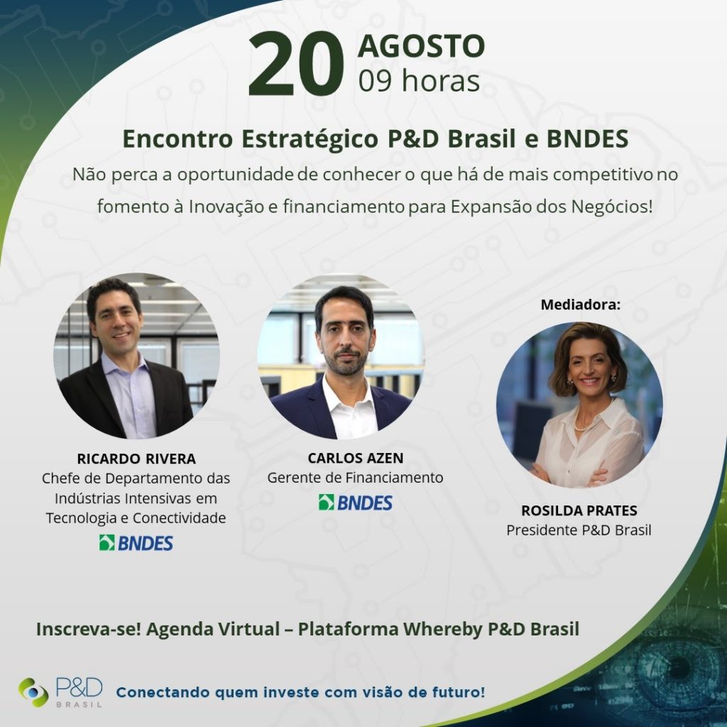 P&D Brasil convida para Encontro Estratégico com BNDES